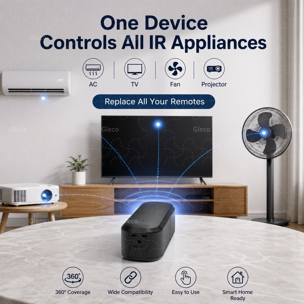 Zigbee Smart IR Remote Control - огляд і ціна Home Assistant Tuya