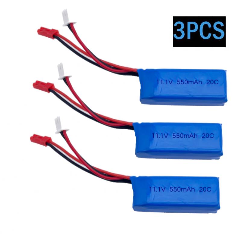 3PCS 20C 3S 11.1V 550mAh RC Li - огляд і ціна Shelly Plug