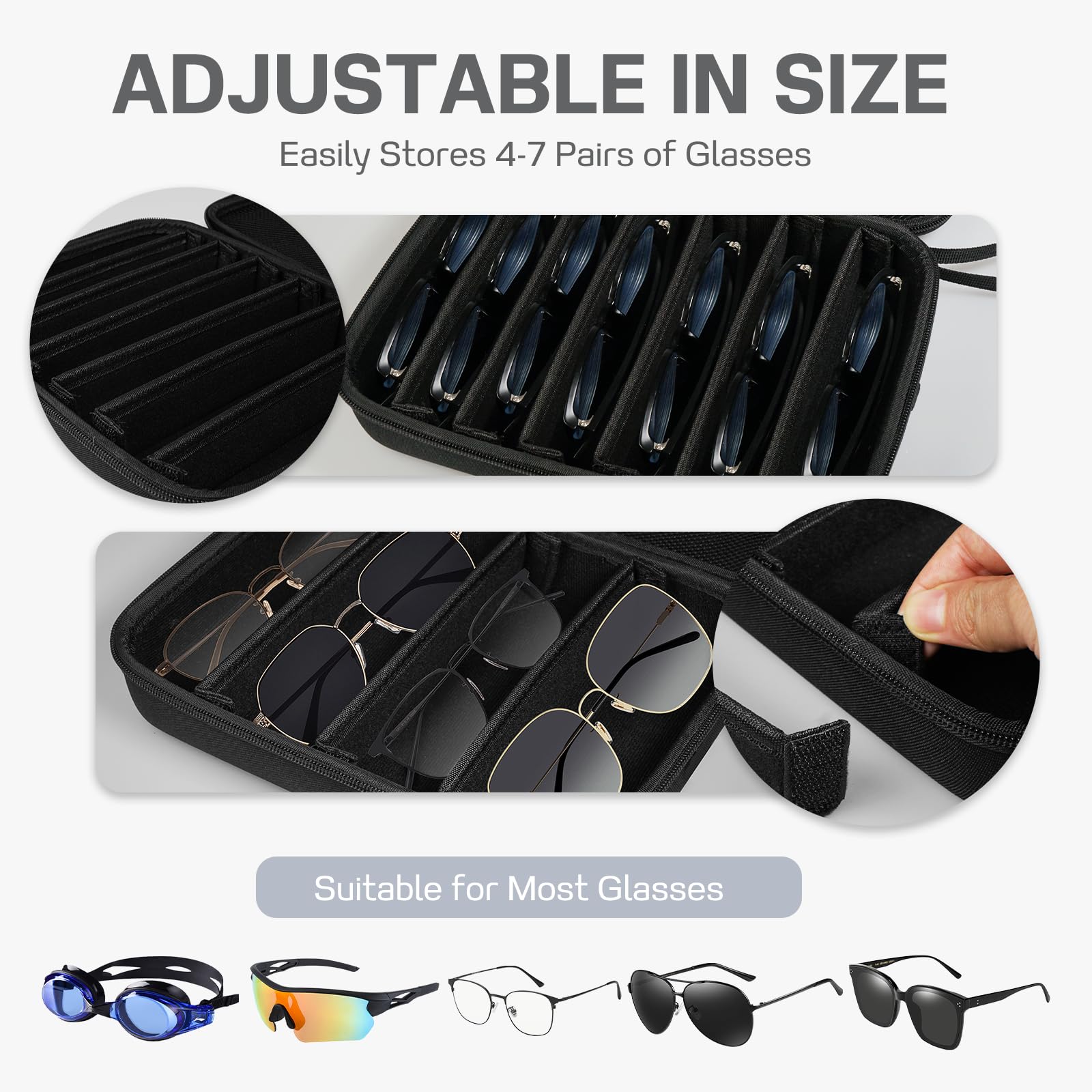 7 Slots Travel Sunglasses Orga - огляд і ціна Shelly