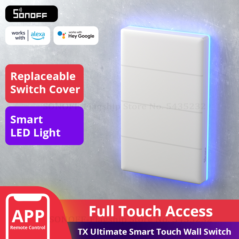 SONOFF T5 Wifi Smart Light Swi - огляд і ціна Sonoff Mini R4