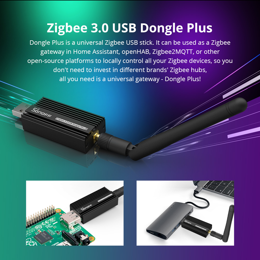 SONOFF Zigbee Dongle-E 3.0 USB - огляд і ціна Sonoff